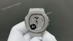 E7 Factory Patek Philippe Nautilus 9015 Movement 40mm Iced out Watch